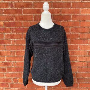 casual gray sweater